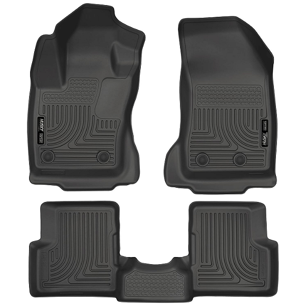 Tapete Husky Liners Weatherbeater Jeep Renegade Preto 3 Peças 99081