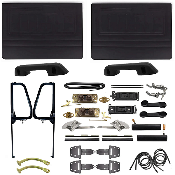 Kit Completo Acessorios E Mecanismos Da Porta Toyota Bandeirante 85/01
