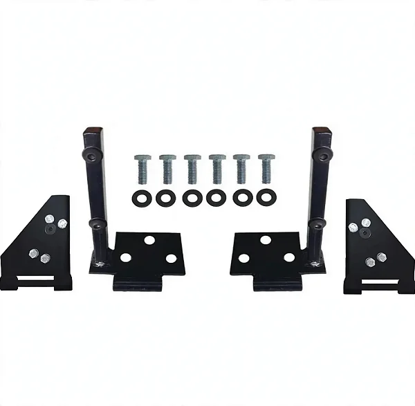 Kit Dobradiças Quadro Parabrisa Jeep Ford Willys CJ5 Aço