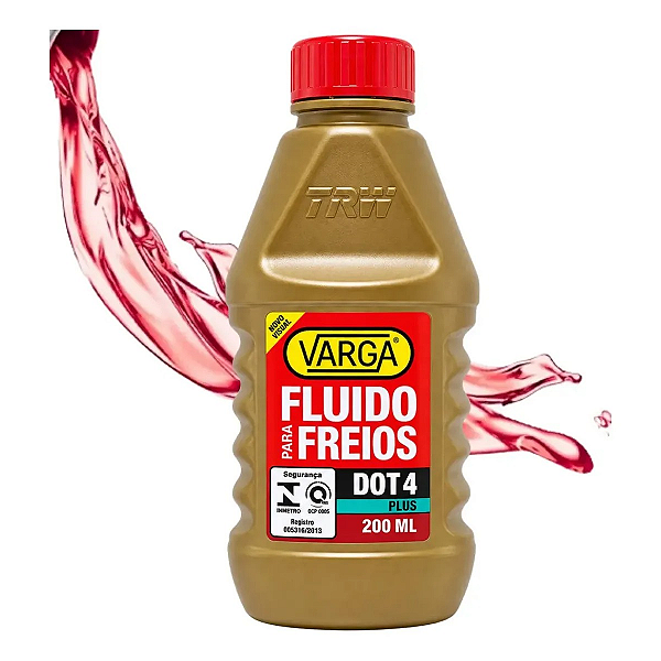 Fluido de Freio DOT 4 200ml TRW Varga RCLF00220