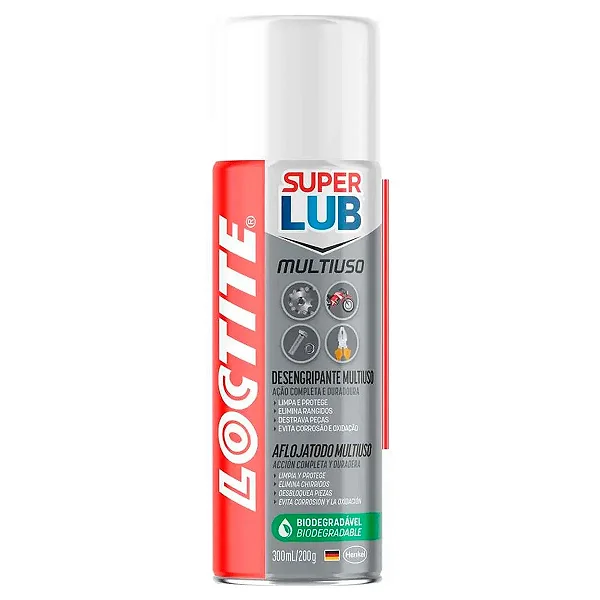 Micro Óleo Lubrificante Super Lub LB 8609 300ml Loctite