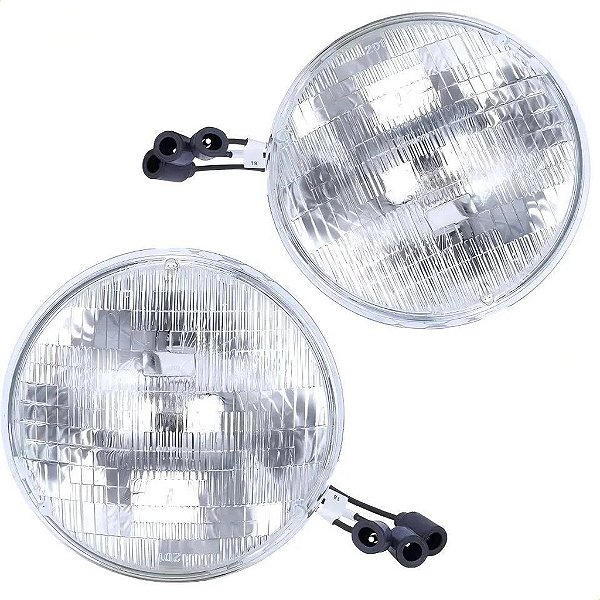 Par Farol Selado 24V Sealed Beam Jeep Willys M38 M38A1 Douglas