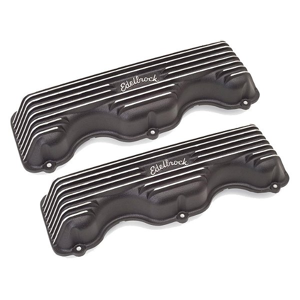 Tampa de Válvula Edelbrock 41403 Classic Preto Ford V8 289 302 351