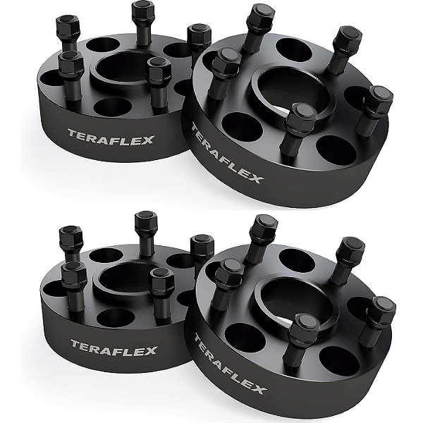 Kit Espaçadores TeraFlex 44,5 mm 1.75" 5x5 Jeep Wrangler JL JT (4 Rodas)