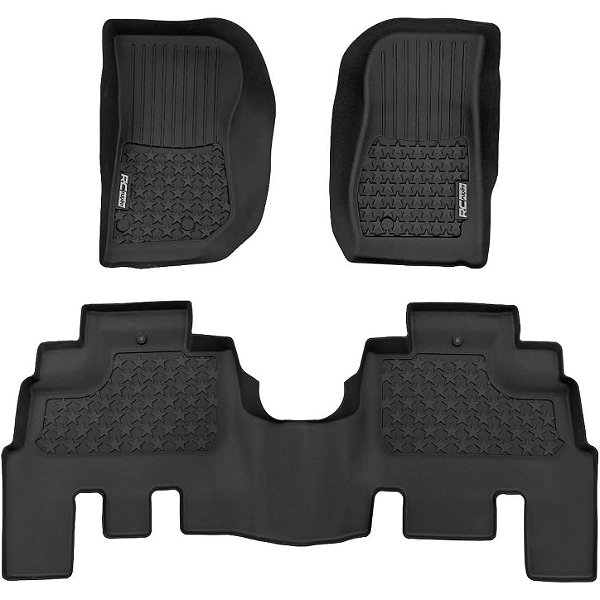Tapetes Flex-Fit Rough Country Jeep Wrangler JK 4P 14-18