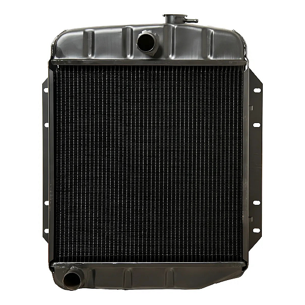 Radiador para Jeep Willys CJ-5 6 Cilindros (Motor BF-161 / BF-184) - Em Cobre e Latão