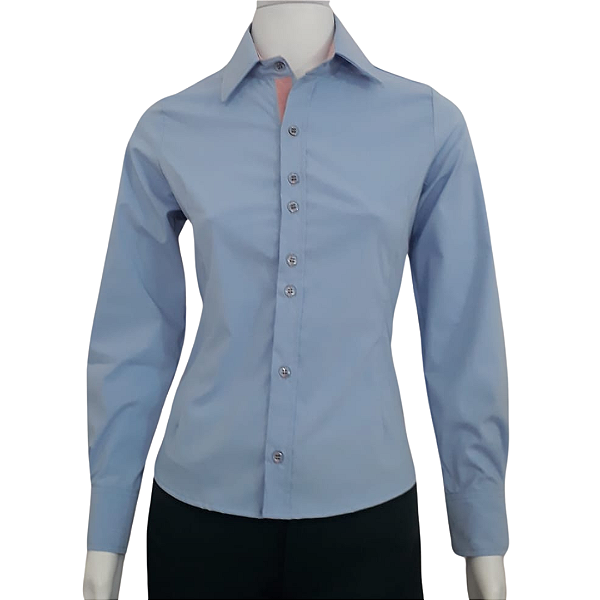 CAMISA FEMININA MANGA LONGA