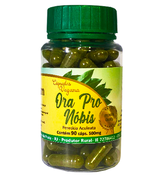 Ora Pro Nobis PREMIUM - 500 mg 90 Capsulas