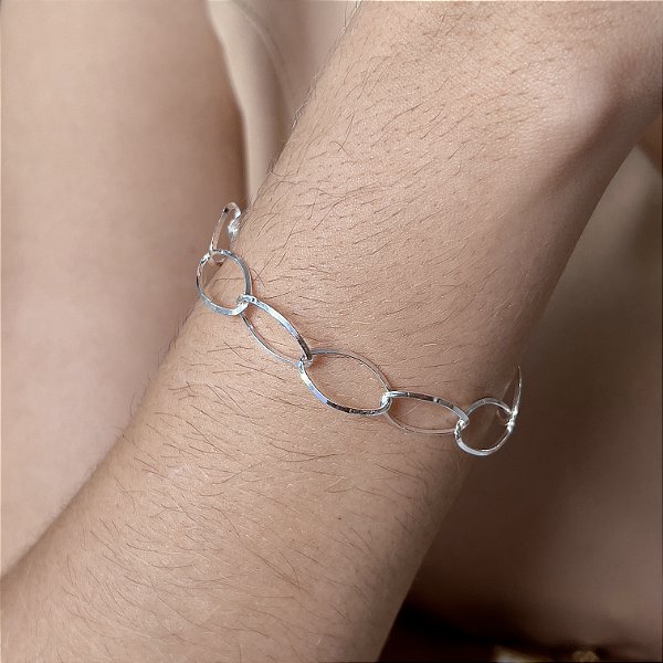 Pulseira Feminina  Prata 925 - 18cm - PPR17