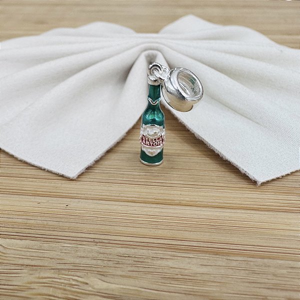 Berloque Cerveja  Prata 925 - PD158