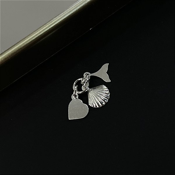 Pingente Patuá Sereísmo Prata 925 - 13mm - PIPR105