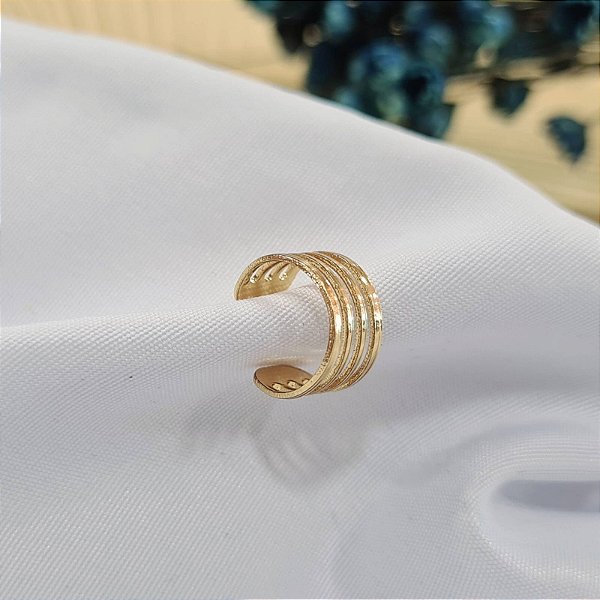 Piercing Fake Ajustável Semijoia 18k - 01 un - MB520