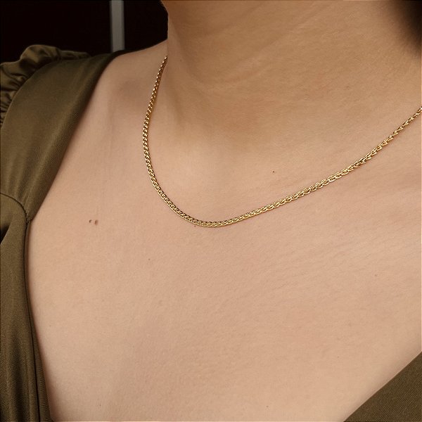 Gargantilha Semijoia 18k - 45cm - MC467