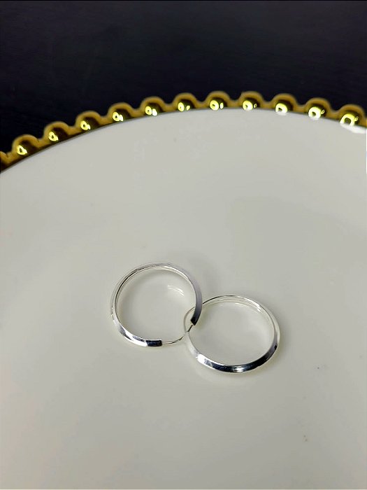 Argolas Prata 925 - 20mm - BPR455