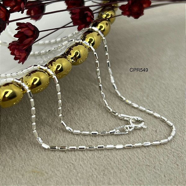 Corrente Canutilho Prata 925 - 45cm - 1,8g - CPR549