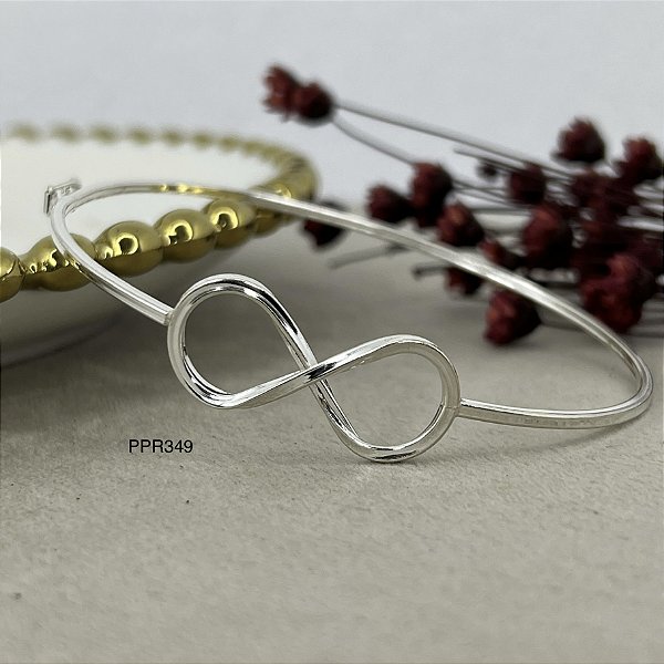 Bracelete Infinito Prata 925 - 60mm - PPR349