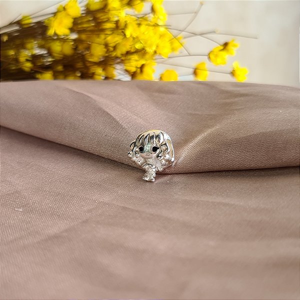 Berloque Menina Prata 925 - PDI93