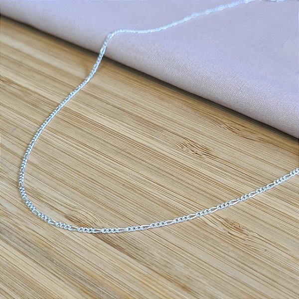 Corrente 3 por 1 Feminina Prata 925 - 50cm - CPR687