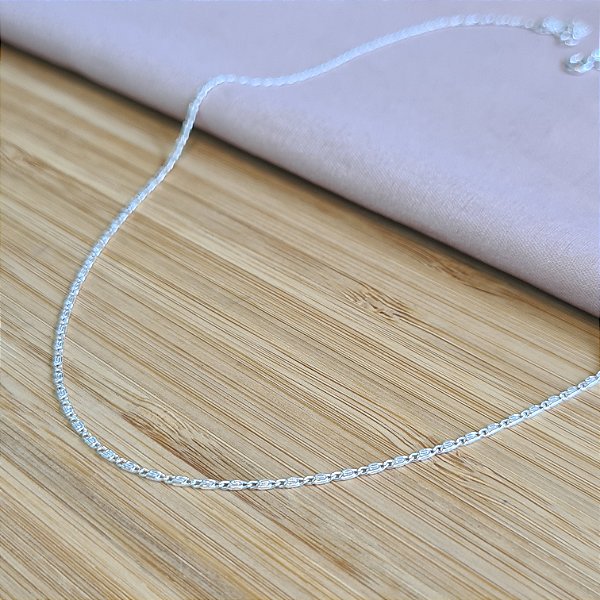 Corrente Piastrine Prata 925 - 45cm - CPR686