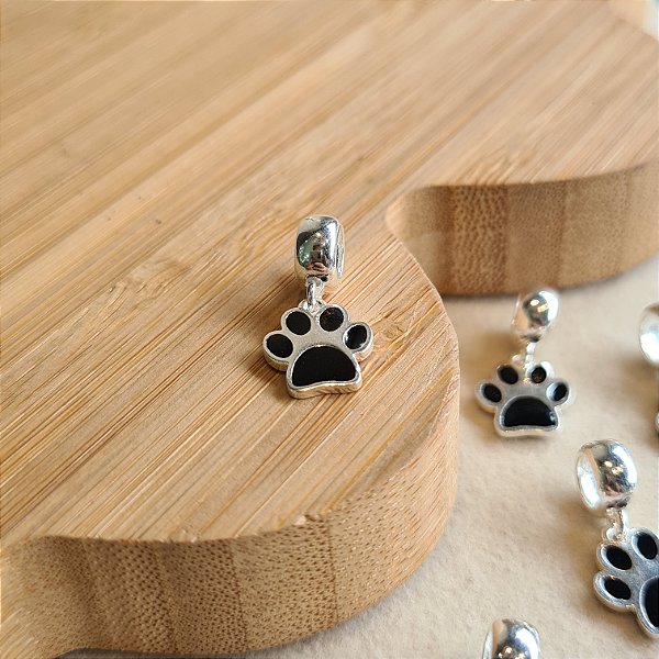 Berloque Patinha Resinada Prata 925 - PD394