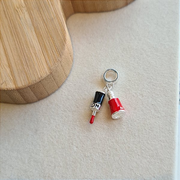 Berloque Esmalte Resinado Prata 925 - PD813