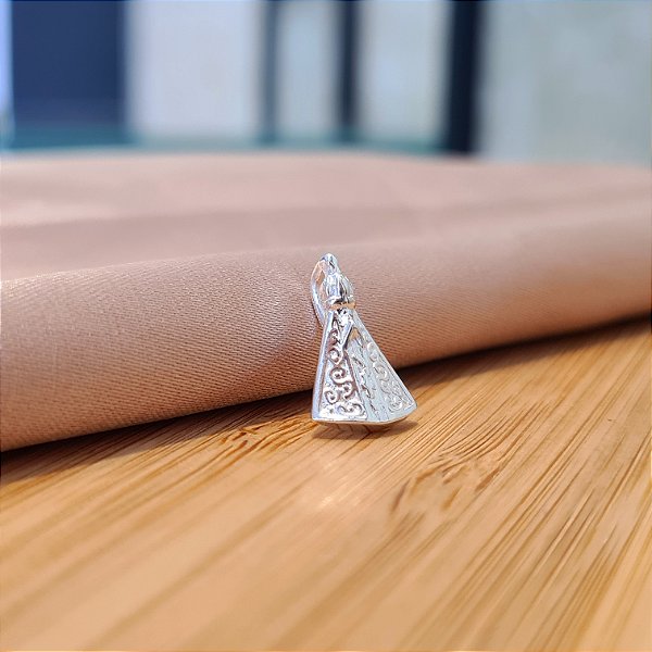 Pingente Nossa Senhora Aparecida Prata 925 - PIPR399