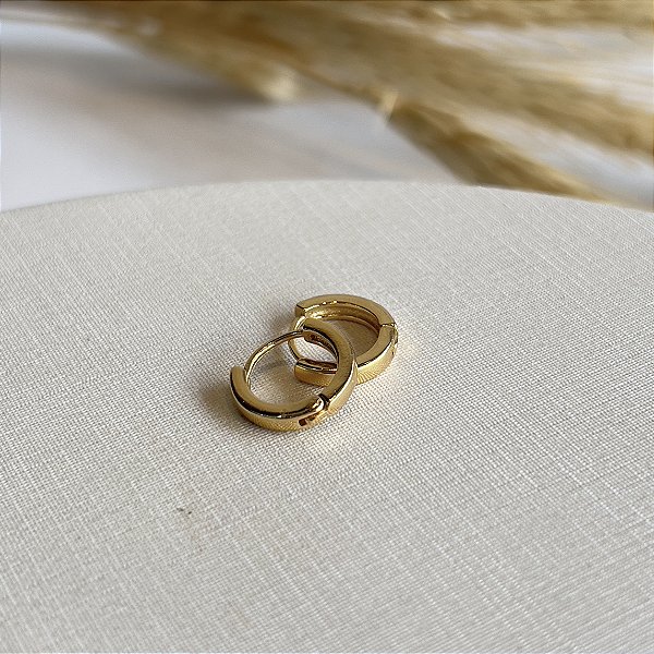Argolinha Lisa Semijoia18k - MB915