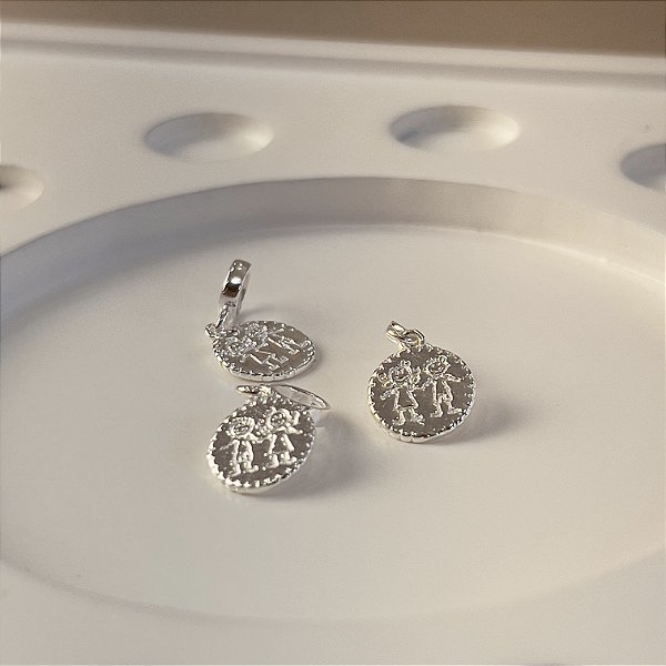 Berloque Casal Prata 925 - PDI131