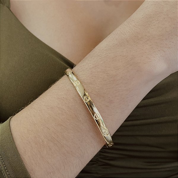 Bracelete Semijoia 18k - MP633
