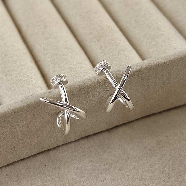 Brincos Prego Prata 925 - BPR827