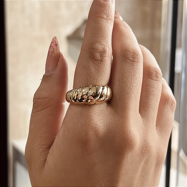 Anel Semijoias 18k - MA157