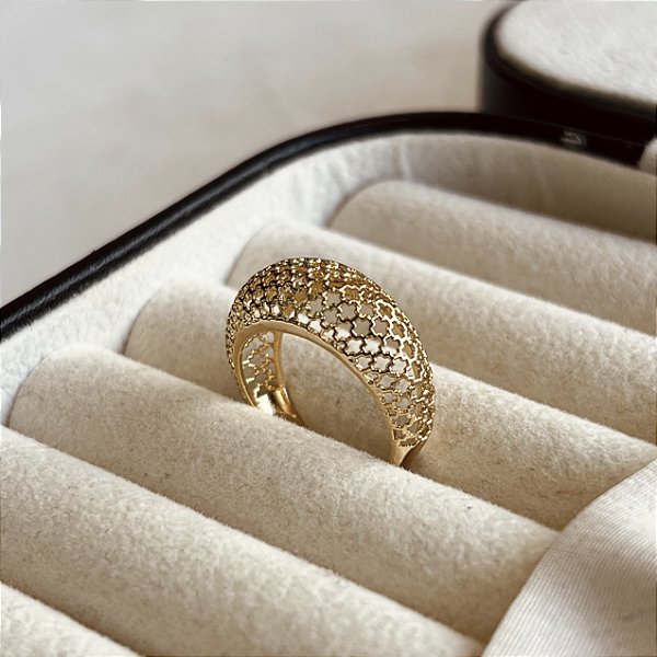 Anel Semijoia 18k - MA153