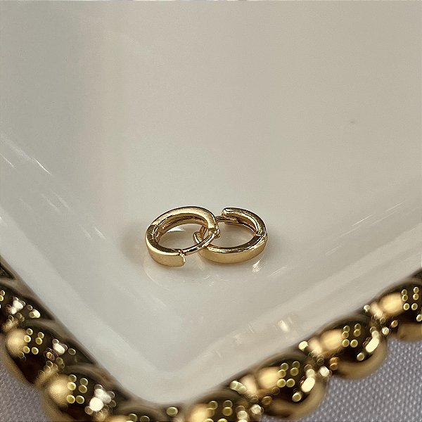 Argolas Lisa Semijoias 18k - 10mm - MB1021