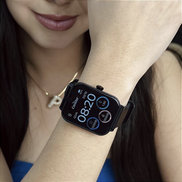 Relogio Smarts Unissex Condor Smart PRETO- COSMART1AA/8P