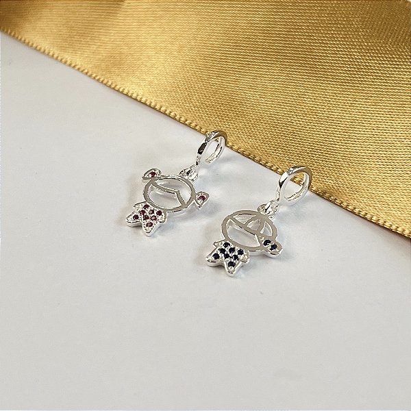 Berloque Filhos Menino e Menina Prata 925 - PDI155