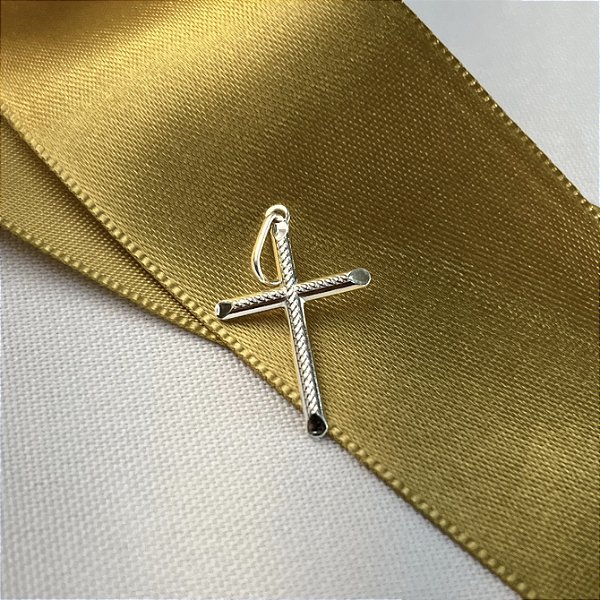 Pingente Cruz Prata 925 - PIPR439