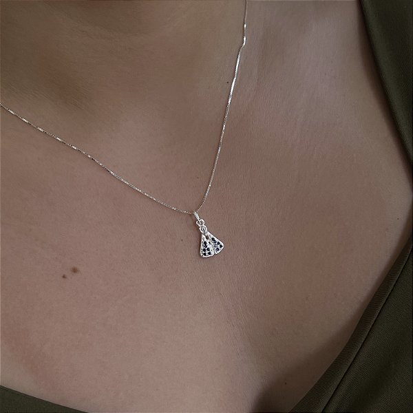 Gargantilha Nossa Senhora Aparecida Prata 925 - CPR835