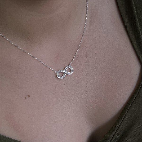 Gargantilha Infinito Prata 925 - CPR831