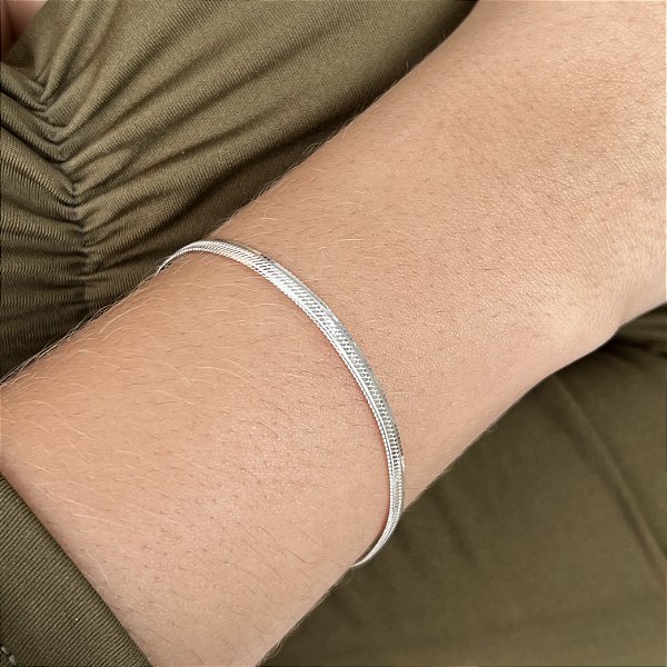 Pulseira Fio Rígido Prata 925 - PPR577