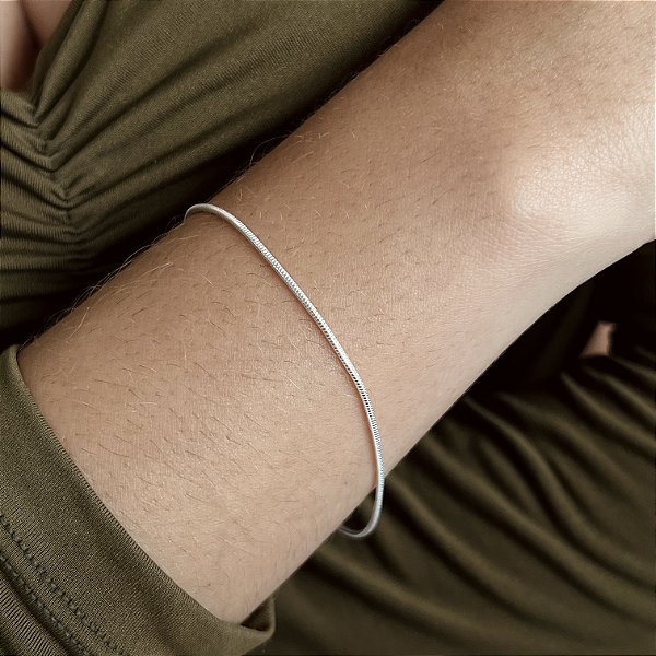 Pulseira Rabo de Rato Prata 925 - PPR578