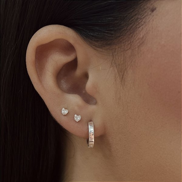 Argolas Lisa Prata 925 - BPR901