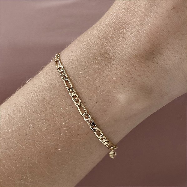 Pulseira 3 por 1 Semijoias 18k - MP769