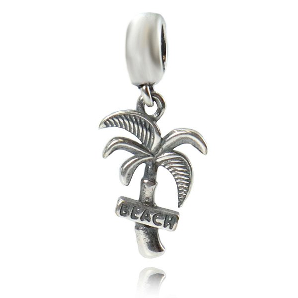 Berloque Beach Prata 925 cor envelhecida - PD776