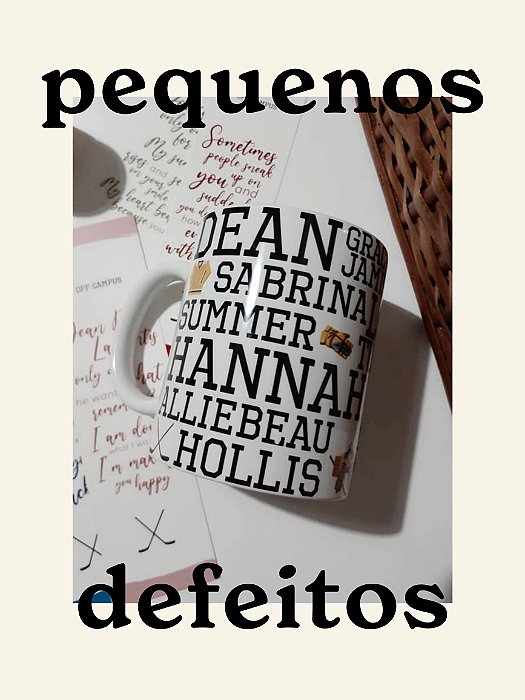*PEQUENOS DEFEITOS* - Caneca Off Campus