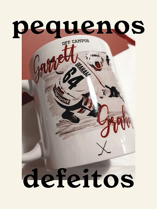 *PEQUENOS DEFEITOS* - Caneca Garrett Graham