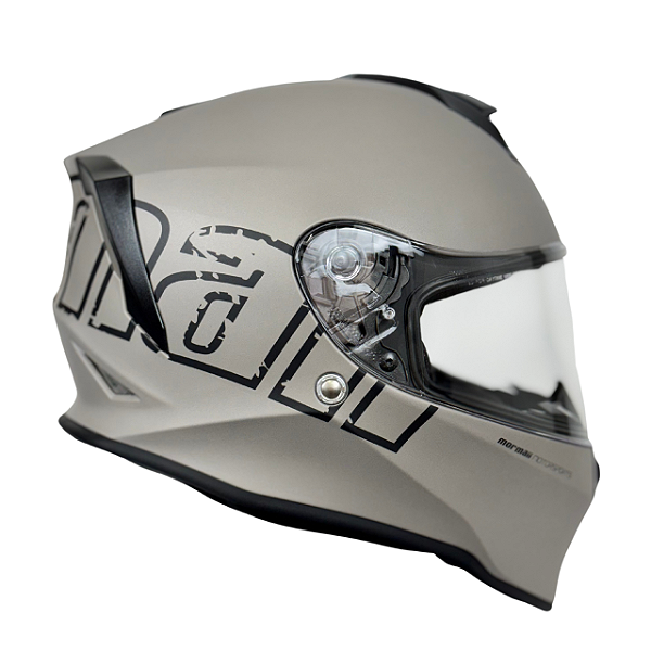 Capacete Fechado Mormaii M1 Titanium Fosco
