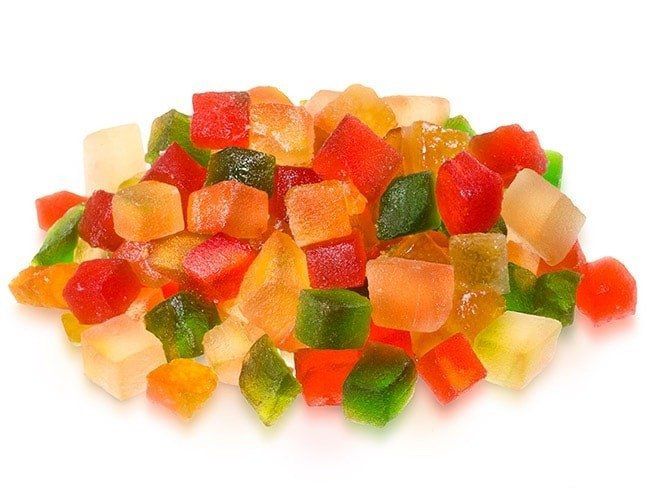 Frutas Cristalizadas (Granel) - 100g