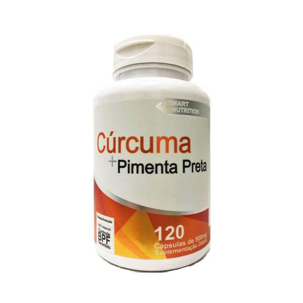 CURCUMA C/ PIMENTA PRETA 500mg 120 Cápsulas - 4 elementos