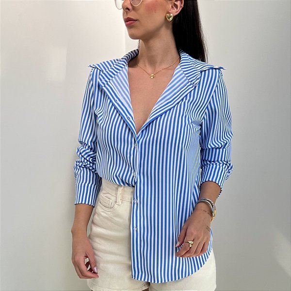 Camisa Liz Listrada