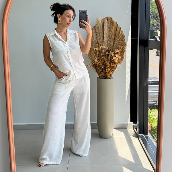 Conjunto Iris Linho Off